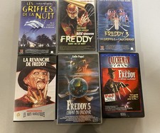 Lot 6 VHS Horreur  Freddy