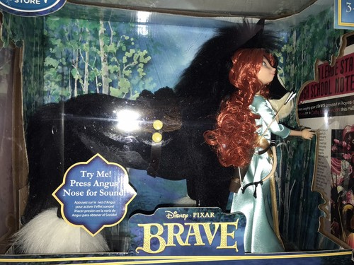 Disney store merida - and, angus