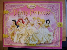 DISNEY - PANINI - PRETTY PRINCESS Album complet images collées + Poster
