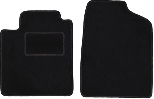 Tapis sol avant - sol, noirs