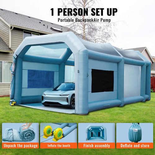 Cabine peinture gonflable - cabine, de
