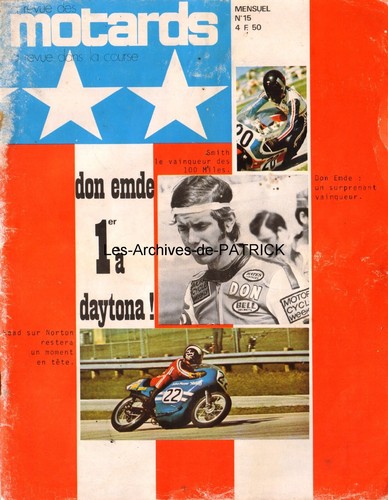 Revue des motards - revue, 750