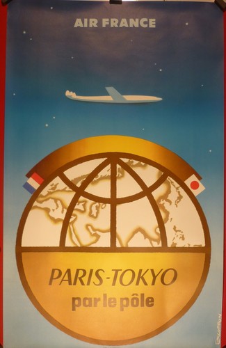 Affiche air france ancienne - affiche,