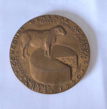 Médaille Bronze Concours Général Agricole 1990 Races Ovines Laitières /I235