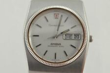 Montre Homme OMEGA Vintage Quartz 40MM Megaquartz 32HZ Bracelet Très Belle