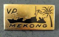 ?★ Insigne Vedette De Port Mekong, Indochine Drago Paris Nice Olivier Metra?★