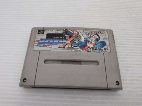 Mega man super famicom snes - x3, famicom/snes