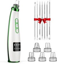 Aspirateur Point Noirs, Extracteur de Point Noir 4-en-1 Elimine les Points Noirs