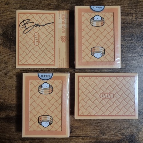 Bao buns cartes - cartes, à