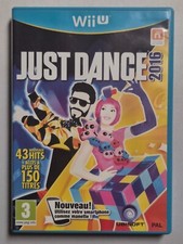 Jeu Nintendo Wii U Just Dance 2016 avec notice PAL Français