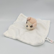 Doudou plat Bambi blanc DISNEY