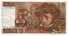 10 Francs Berlioz - 05.01.1976