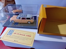1/43 Citroën ID 19 BREAK 1960 EN BOITE VITRINE CERTIFICAT ATLAS