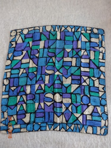 Foulard jeanne lanvin - lanvin, soie