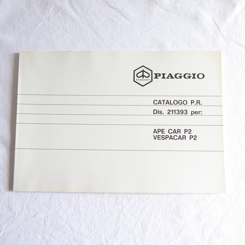 Vespa piaggio catalogue - piaggio,