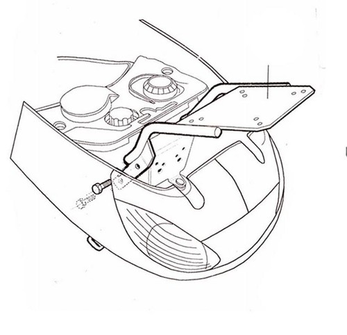Porte bagage support top - porte, bagage/support