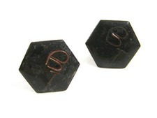 Handmade Black Enameled