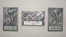 Lot médailles plaques - lot, de