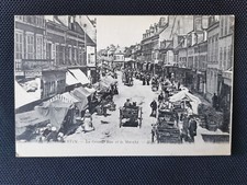 CPA 41 ROMORANTIN - La Grande Rue et le Marché