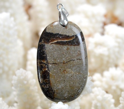 Septaria carats pendentif - septaria,