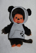 ?Peluche doudou Kiki SEKIGUCHI MONCHHICHI sweet panda yeux marron 20 cm NEUF