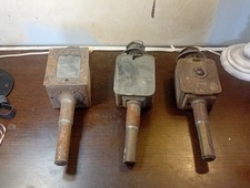3 Lampes De Caleche Voiture Ancienne
