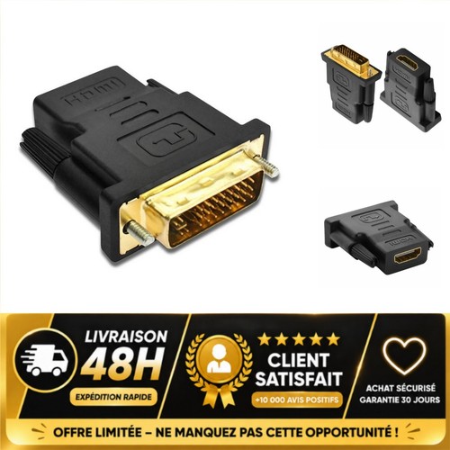 Adaptateur dvi 5 mâle - adaptateur,