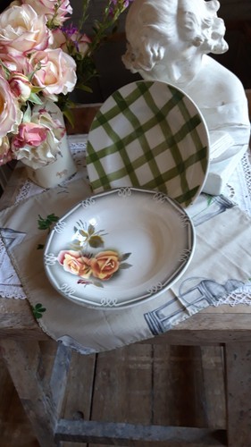 Assiettes faience creuses - 2,