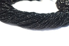 Perles rondes facettées en