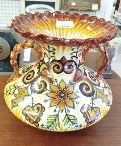 Quimper important vase - vase, paul