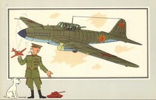 AVION ILYUSHIN IL-2 STORMOVIK 1940   TINTIN AVIATION 39 45 Chèque 30 Voir Savoir
