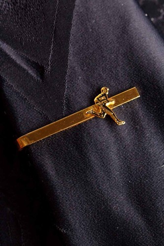 Pince cravate vintage or - cravate,