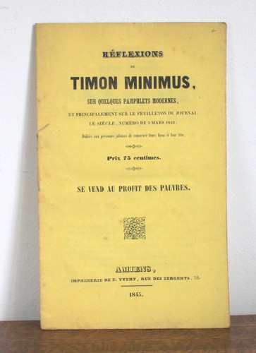 Réflexions timon minimus - timon,