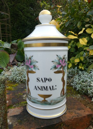 Ancien pot pharmacie en - ancien,