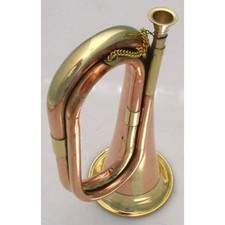Bugle en laiton et cuivre -