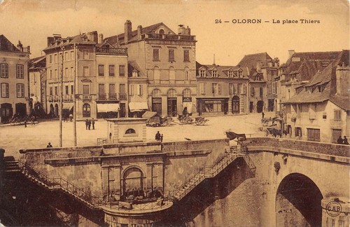 Cpa oloron place thiers - 64,