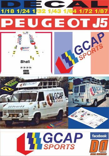 Decal peugeot gcap - decal,