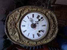 ACIEN MOUVEMENT HORLOGE COMTOISE DUBOIS A REMILLY 1 CLOCHE SANS POIS & BALANCIER