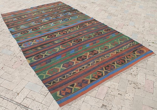 Caucasian rug x113 hand - rug, 63''x113''