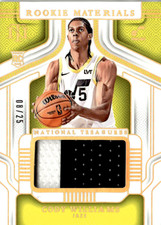 2024-25 Panini NT NBA N° RM-CWI Cody Williams Récupération Patch Or 8/25