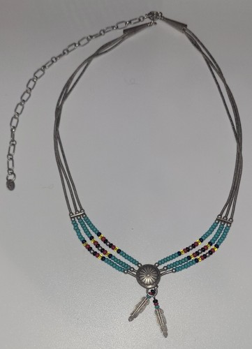 Collier navajo argent massif - argent,
