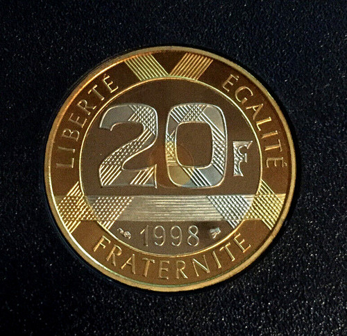 Francs 1998 mont michel - 20, st