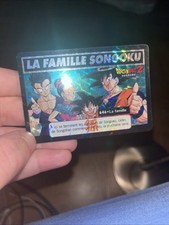 Carte Dragon Ball La Famille