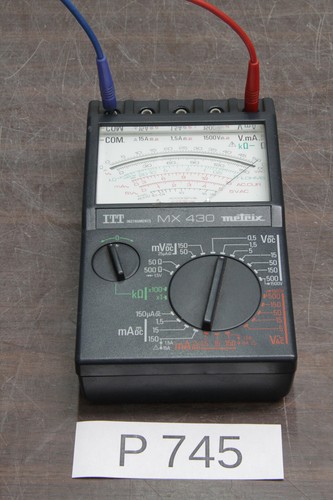 Metrix mx430 multimeter p745 - mx430,