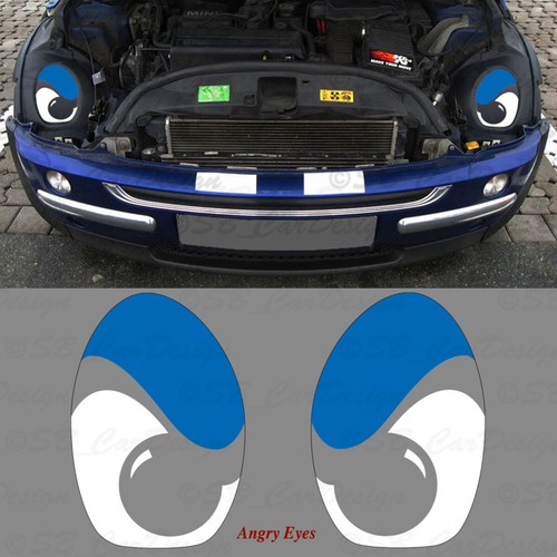 Autocollant angry eyes - autocollant,