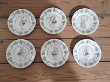 Série de 6 assiettes de