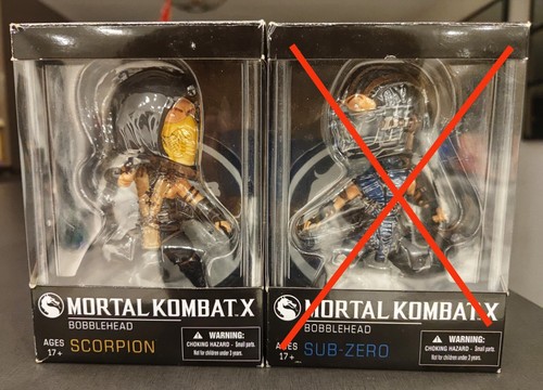 Bobblehead mortal kombat - kombat,