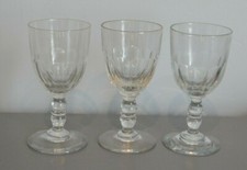 3 Verres à Vin Blanc Cristal