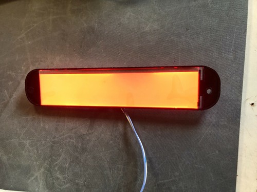 Led rouge panneau avec - rouge, en