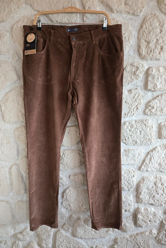 Pantalon velours marron lover - pantalon,